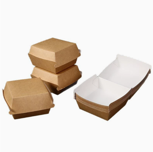 Caixas de Papel para Hot Dog e Hambúrguer de Alta Qualidade, Embalagens de Alimentos Dobráveis, Fornecimento Direto do Fabricante - Product Image 5