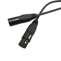 Câble DMX personnalisable en gros, 3 broches, tous types de câbles de différentes longueurs, câble d'alimentation DMX