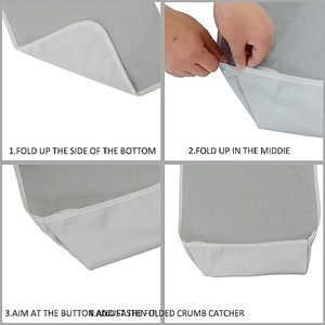 Bavoirs adultes personnalisés-bavoirs pour adultes homme femmes manger tissu pour personnes âgées et handicapées réglable éponge <span class=keywords><strong>bavoir</strong></span> vêtements Protec - Product Image 4