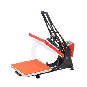 High Quality 38*38cm Manual Flat <b>Heat</b> Press Machine Digital Transfer for Garment T-Shirt Clothing Custom Printing HY-1101 Large - Product Image 1