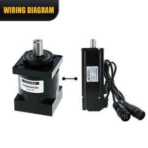 NEMA 24 reductor Speed Ratio 10 16 20 24 30 36 PX60ดาวเคราะห์เกียร์เซอร์โวมอเตอร์60ST สำหรับ NEMA 24 - Product Image 5
