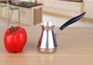 Olla Calentadora de Leche de Acero Inoxidable Marca C Personalizada, Modelo Big Belly, 250ml, 350ml, 500ml, 650ml, 850ml, 1150ml con Asa Individual - Product Image 6