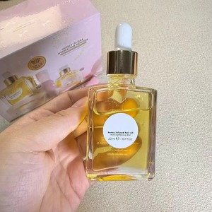Ensemble d'huiles repulpantes pour cheveux et lèvres à paillettes, marque privée, gloss au miel biologique, hydratant nourrissant, repulpeur pour lèvres et cheveux - Product Image 3