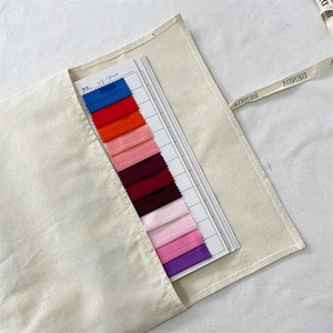 BSCI Custom Logo Printing Cotton Canvas Twill <b>Envelope</b> <b>Gift</b> Packing Bag for T-shirt Luxury <b>Envelope</b> Cotton Dust Pouch - Product Image 3