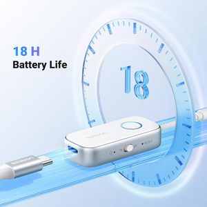 UGREEN Airplane Bluetooth 5,4 Transmisor Receptor para 2 auriculares, Airplane Travel Essentials 2-en-1 Adaptador inalámbrico Bluetooth - Product Image 5