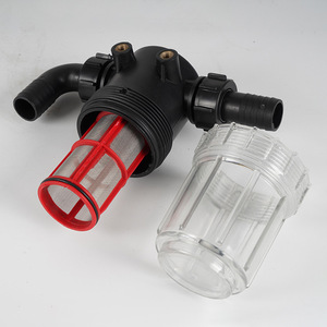 Filtre pré-filtrant à eau, écran filtrant en acier inoxydable de 20 microns, corps en plastique pour tuyau d'entrée, filtration secondaire - Product Image 2