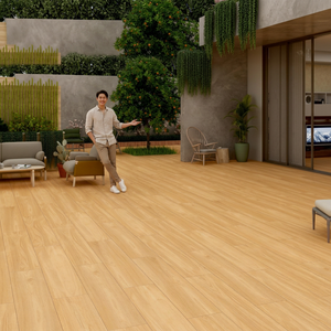 Baldosas de porcelana con aspecto de madera de palisandro de Londres, 20x120 cm, acabado mate tipo madera para interiores contemporáneos - Product Image 4