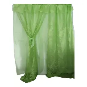 Panel de Cortinas de Encaje de 2m X 2.5m, Poliéster con Diseño Floral, Decoración Ligera para el Hogar - Product Image 5