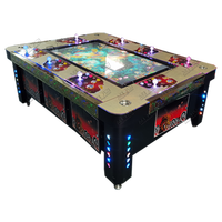 Machine de jeu Water Dragon 2 Fish Game avec armoire métallique, fonctionnant à pièces, pour 6 joueurs, jeu pour enfants avec 26 jeux en 1, en anglais