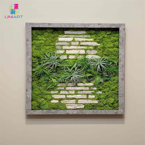 2024 nuevo diseño decorativo tiendas de pescado paredes de madera arte de pared de madera decoración del hogar arte de pared de hierba de madera - Product Image 3