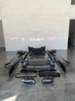 Pour Bentley Continental GT 2004-2024 Mise à niveau vers le kit carrosserie 2025 Pare-chocs avant et arrière Phares Feux arrière