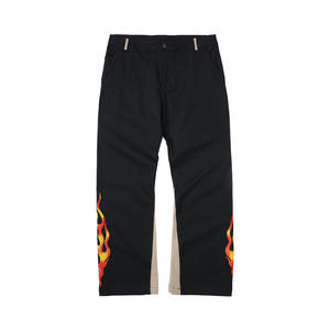 Pantalon de survêtement ample et large pour homme, en coton 100 %, 500 g/m², décontracté, coupe mi-longue, sur mesure, fabriqué par le fabricant - Product Image 3