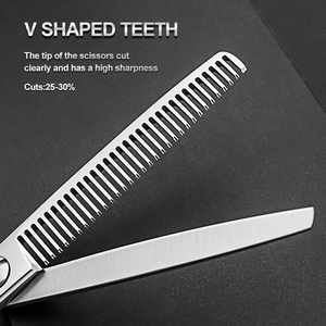 Chất Lượng Cao Prosee Vg10 Thép Cắt Tóc Cắt Kéo Kit Top Bán Vẻ Đẹp Công Cụ Cho Tóc Cắt Và Mỏng Cùn Lưỡi Tip - Product Image 4