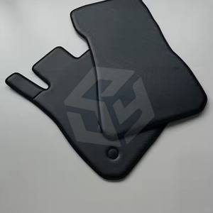 Tapis de sol en peau de mouton véritable noir tapis en Fiber de cachemire tapis en laine d'agneau voiture complète pour mercedes-benz classe G - Product Image 2