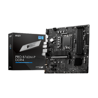 New Arrival MSI PRO B760M-P DDR4 LGA1700 M-ATX Computer Hardware & Software Gaming Pc Motherboard