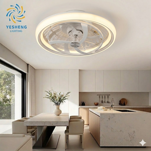 Fournisseur de ventilateurs de plafond de premier plan, ventilateur de plafond industriel à moteur DC de 60 pouces avec lumière, télécommande, refroidissement silencieux - Product Image 1