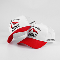 Gorra de Ciclismo de Alto Rendimiento de 5 Paneles en Poliéster Terry, Diseño de Dos Tonos, Personalizable con Logotipo Bordado, Venta al Por Mayor