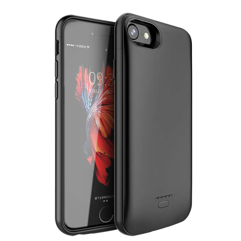 4000mAh Battery Charger Case For iPhone 6/7/8 Extended Battery Backup Power Bank Case for iPhone 6 6s 7 8 full cover