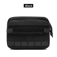 Pochette utilitaire tactique Molle doublée PVC outil médical sac utilitaire de Sport fermeture à glissière trousse de survie multi-fonction premiers soins mode