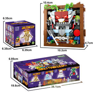 Blocchi di Costruzione in Plastica ABS Woma Serie Halloween Modellini Minifigure Giocattolo 40 Pezzi Scala 1:48 Tema Fantascienza Regalo per Bambini - Product Image 5