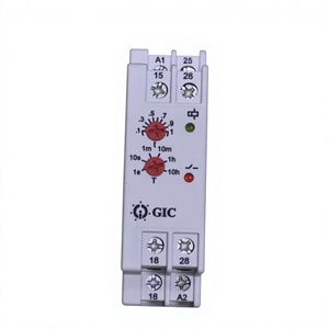 Minuteur mécanique numérique 2AODT5 GIC 5A 240V, relais de temporisation industriel à commande automatique, PVC écologique 2AODT5 - Product Image 1