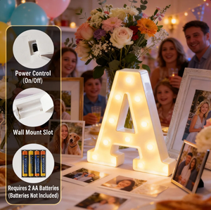 Luci LED a Lettere Luminose da 3ft, 4ft, 5ft per Compleanni, Matrimoni, Bar e Ospedali, Uso Esterno, Installazione a Terra 'Love Mr Mrs' per Interni - Product Image 2