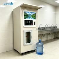 Distributeur d'eau purifiée à l'apparence personnalisable, station de purification d'eau pour la communauté, idéal pour les projets de démarrage