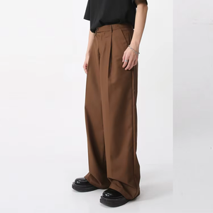 <span class=keywords><strong>Pantaloni</strong></span> <span class=keywords><strong>larghi</strong></span> da uomo di alta qualità personalizzati da produttore OEM <span class=keywords><strong>pantaloni</strong></span> <span class=keywords><strong>larghi</strong></span> dritti in poliestere Spandex <span class=keywords><strong>con</strong></span> <span class=keywords><strong>tasche</strong></span> <span class=keywords><strong>laterali</strong></span> - Product Image 3