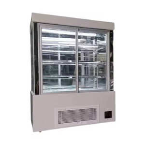 Caja refrigerada para puerta de cristal para el hogar, equipo de cocina para sushi y repostería, <span class=keywords><strong>vitrina</strong></span> <span class=keywords><strong>vertical</strong></span> para pasteles - Product Image 3