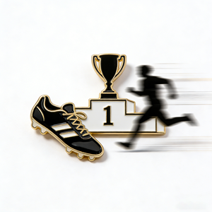 卸売カスタムハードエナメルピンメタルラペルロゴハットピンパーソナライズされた世界スポーツイベントバッジソフトメタルピン - Product Image 2