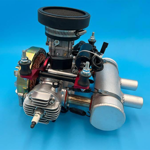 Moteur <span class=keywords><strong>de</strong></span> drone DLE70HD 4,2 kW, générateur hybride refroidi par eau, kit moteur essence et électrique, moteur d'avion, aile fixe, DIY - Product Image 5