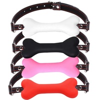 Haute qualité Silicone adulte BDSM bouche Gag bouche ouverte balle en caoutchouc Gag fétiche esclave Latex accessoire Bondage ensemble pour Type SM