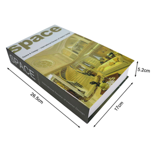 Bán Buôn Phong Cách Hiện Đại Cuốn Sách Hình Hộp Giá Rẻ Chất Lượng Cao Trang Trí Cứng Bìa Fake Cuốn Sách Hộp - Product Image 4