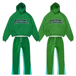 Conjunto Deportivo Personalizado en 3D para Adultos Unisex, Estilo Casual, Color Sólido, Corte Regular, Bolsillos Laterales, Cordón Ajustable, 100% - Product Image 4
