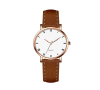 Montre pour femme à fleurs gravées de bonne qualité