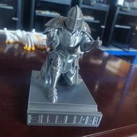 Porte-stylo Chevalier Exécutif Imprimé en 3D, Support à Crayons Guerrier, Chevalier pour Bureau, Petites Statues Décoratives