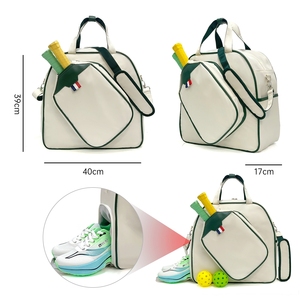 Bolsa <span class=keywords><strong>de</strong></span> Pickleball <span class=keywords><strong>DE</strong></span> TENIS RTS con compartimento para zapatos, bolsa <span class=keywords><strong>de</strong></span> raqueta <span class=keywords><strong>de</strong></span> Pickleball <span class=keywords><strong>de</strong></span> tenis para mujer, bolsa <span class=keywords><strong>de</strong></span> tenis Pickleball grande para hombres - Product Image 6