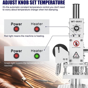 Manual Hot Stamping Machine Is Used for Leather, Plastic, Wood and Other Branding Hot Stamping, One Piece Minimum Order Factory - Product Image 6