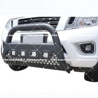 Nouveau pare-chocs avant en acier, barre de protection, 4 lumières LED, résistant à la rouille, pour pick-up Hilux Ranger D-Max Navara