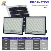 Projecteur solaire LED étanche IP67 à zéro consommation pour jardin, lumière du jour 6000K, angle de faisceau 180°, CE