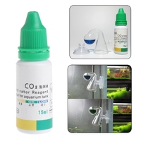 어항 CO2 디퓨저 글라스 드롭 체커 CO2 모니터 글라스 드롭 체커 PH 장기 지표 모니터 테스터
