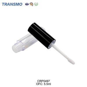 Tubes de gloss à lèvres ronds blancs en gros, applicateur de crème, conteneur de baume à lèvres, tube en plastique avec bouchon à vis - Product Image 5