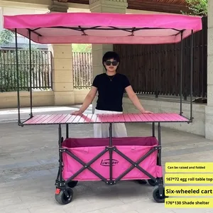 Pare-soleil <span class=keywords><strong>pliable</strong></span> réglable en hauteur pour <span class=keywords><strong>chariot</strong></span> de vente, <span class=keywords><strong>chariot</strong></span> de <span class=keywords><strong>camping</strong></span>, auvent supérieur rose/noir pour stands de courses et chariots alimentaires de <span class=keywords><strong>camping</strong></span> - Product Image 1