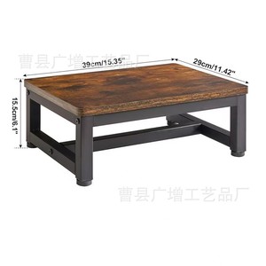 เก้าอี้ไม้สำหรับเข้ารถบ้านพร้อมโครงเหล็กและท็อปไม้ 1 ชั้น รุ่น Gz 702 - Product Image 4
