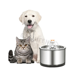 Fuente automática de acero inoxidable de 2,5 l para <span class=keywords><strong>gatos</strong></span>, filtro de 4 capas, dispensador inteligente de <span class=keywords><strong>bebedero</strong></span> para mascotas, cuenco para beber agua para <span class=keywords><strong>gatos</strong></span> y perros - Product Image 2