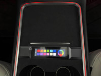 Télécommande améliorée, 64 couleurs, accessoires de voiture LED, décoration intérieure, éclairage d'ambiance pour Tesla Model 3 Model Y 2020-2023