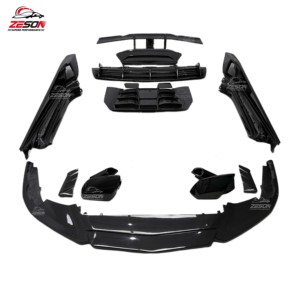 Nuovo Kit Carrozzeria in Fibra di Carbonio Testato in Tunnel Aerodinamico per Lamborghini Huracan <span class=keywords><strong>EVO</strong></span>, Kit di Aggiornamento Prestazioni con Labbro Paraurti Anteriore - Product Image 2
