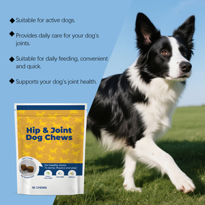 Golosinas Masticables para Perros con Colágeno Tipo II, Curcumina y Omega 3 para la Salud Diaria de las Articulaciones, Marca Privada, 50 Unidades, Suministro Directo de Fábrica - Product Image 3