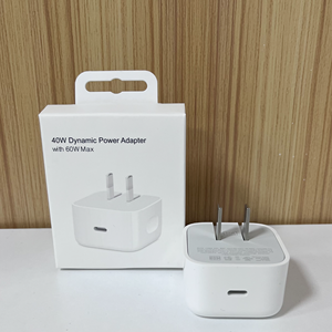อะแดปเตอร์แปลงไฟไดนามิก 40W พร้อมกำลังไฟ 60W สำหรับที่ชาร์จ iPhone แบบ EU US UK ที่ชาร์จ iPhone 40W  ที่ชาร์จ iPhone Type-C 40W - Product Image 4