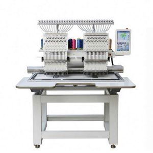 Nueva Máquina de Bordar Computarizada Doméstica de Una/Dos Cabezas con Motor de Alta Precisión de 150W para Bordado de Gorras y Ropa - Product Image 1